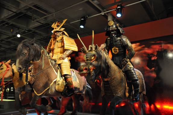 Belíssima exposição sobre samurais, no Museu da Civilização, em Quebeq, no Canadá